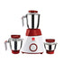 Cello Grind-N-Mix Safari 750W Mixer Grinder with 3 Jars Red