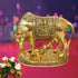 Lord krishna's kamdhenu Cow with Calf in Showpiece for Home Decor and Decorative Gift Item