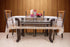Table Cover 6 Seater Golden Lace