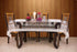 Table Cover 6 Seater Silver Lace