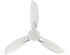 Usha Bloom Primrose 1250mm 3 Blade Ceiling Fan White