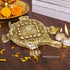 Handmade Tortoise Feng Shui Lucky Charm Tortoise with Shree Yantra Vastu Kachua for Home Decore