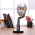 Welcome Lady Face Polyresin Idol Showpiece for Home Decor, for Outdoor Entrance Living Room, Office