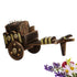 Wooden Bullock Cart Tea Coaster Set of 6
