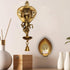 Brass Dancing Ganesha  Wall Hanging Diya with Bell | Home Decor
