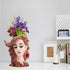 Lady face Flower Pot/Flower vase (showpiece,Home Decor)
