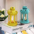 Tea light Holder Hanging Lantern for Home Decoration Set of 2 (6 X 3.7 Inch) -Set of 2