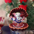 Lord Ganesha with Snakes Antique Metal Showpiece for Home Decor