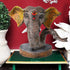 Polyresin Beautiful Ganesha Face Statue, Showpiece Figurine for Home Decor | Ganesha Sculpture (H x W - 22 X 12 cm)