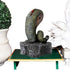 Polyresin Beautiful Ganesha Statue | Idol for Gift | Showpiece Figurine for Home Decor | Ganesha Sculpture (H X W- 17 X 13 cm)