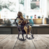 Brass Lord Ganesha on Rocking Chair Antique Showpiece picknfast craft
