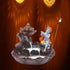 Krishna Smoke Fountain Incense Burner Decorative Showpiece Idol Incense Fountain Statue with Free 20 Back Flow