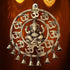 Brass Wall Hanging Om Ganesha with Bells Home Decor/Aesthetic Ganesha Om Bell Hanging