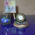 Handcrafted Meenakari Work Decorative Office Table Marble Ball Shape Watch