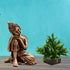 Lord Buddha Thainking Designer Statue Of Brass
